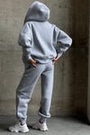 Women's Long Sleeve Hoodies Two-Piece Set