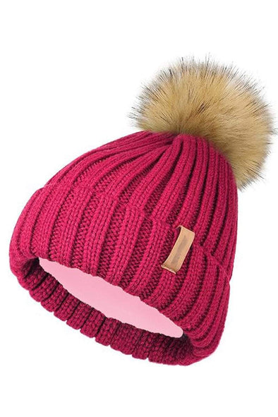 Women's Autumn and Winter Reverse Brimless Knitted Hat