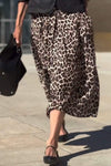 Leopard print skirt