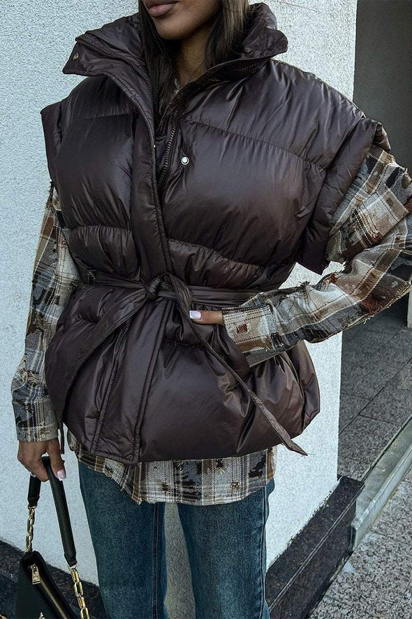 Women's Casual Lapel Autumn and Winter Vest