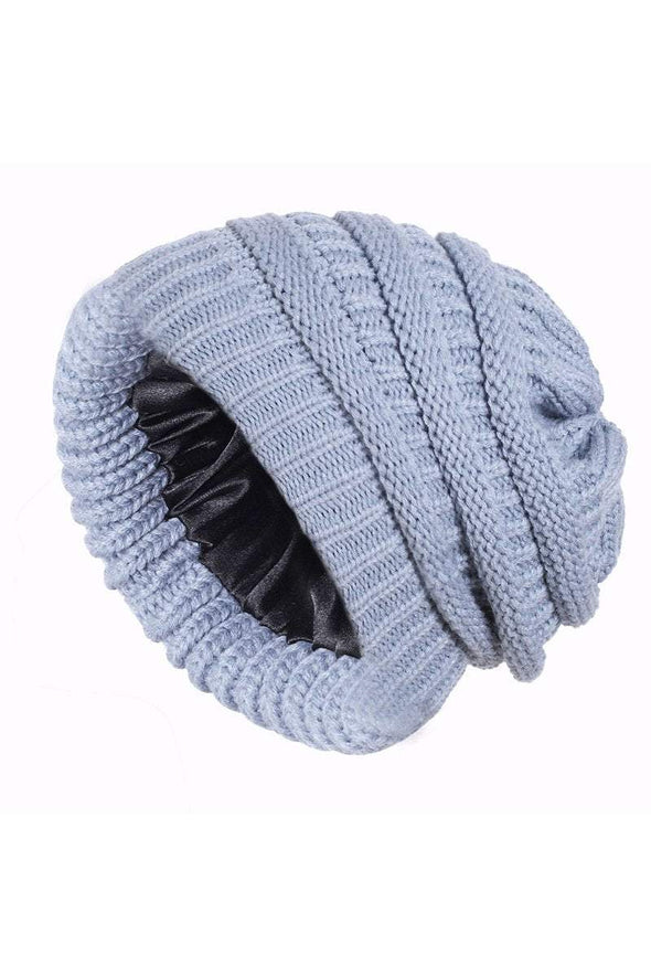 Women's Autumn and Winter Warm Thick Knitted Hat