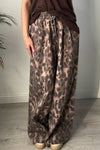 Leopard print pants