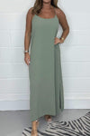 Women's Spaghetti Strap Maxi Dress