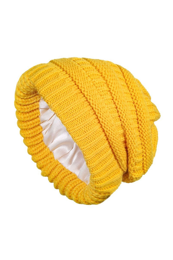 Women's Autumn and Winter Warm Thick Knitted Hat