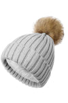 Women's Autumn and Winter Reverse Brimless Knitted Hat