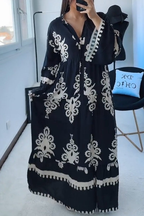 Bohemian style dress