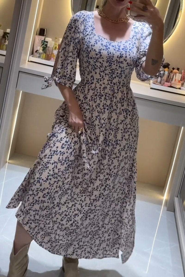 Floral long dress