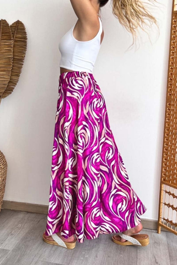 Women's Resort Print Trousers