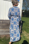 Women's casual resort print dress