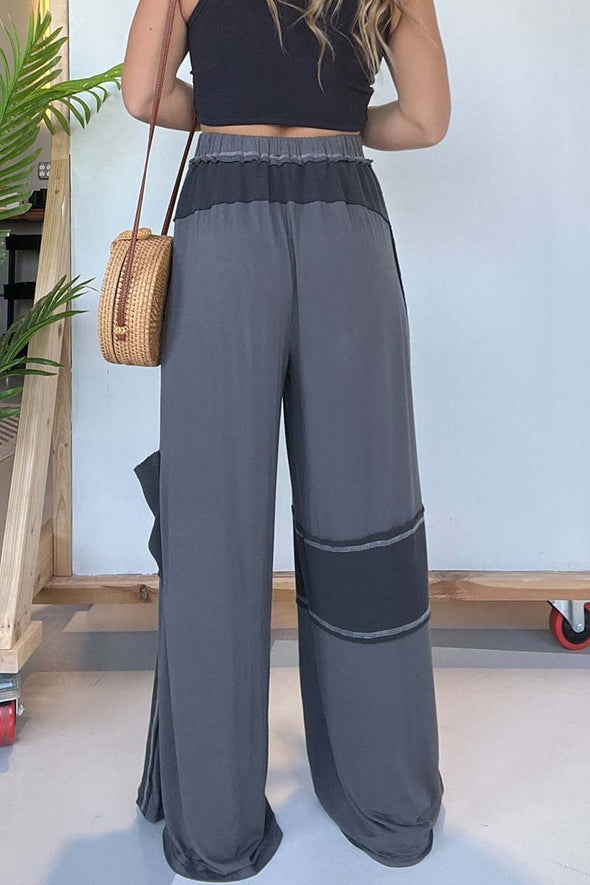 Women's casual loose wide leg pants