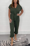 Tie Waist Jumpsuit