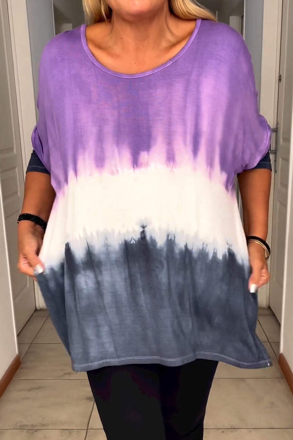 Tie-dye Gradient T-shirt