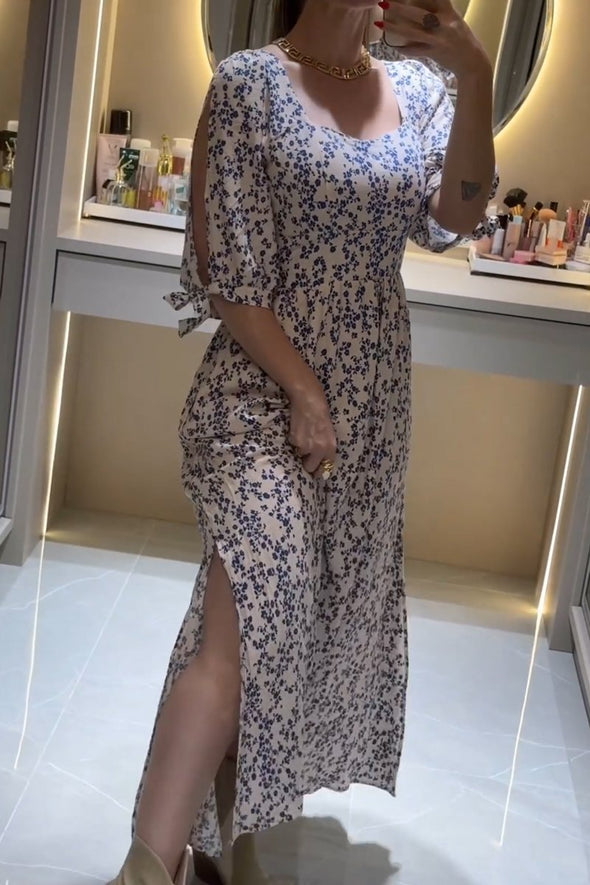 Floral long dress