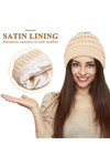 Women's Autumn and Winter Warm Thick Knitted Hat