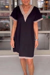 Women's casual short sleeve dress