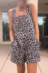 Leopard print jumpsuit