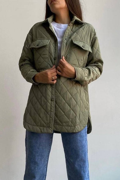 Women's Casual Lapel Single-breasted Jacket