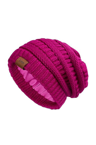 Women's Autumn and Winter Warm Thick Knitted Hat