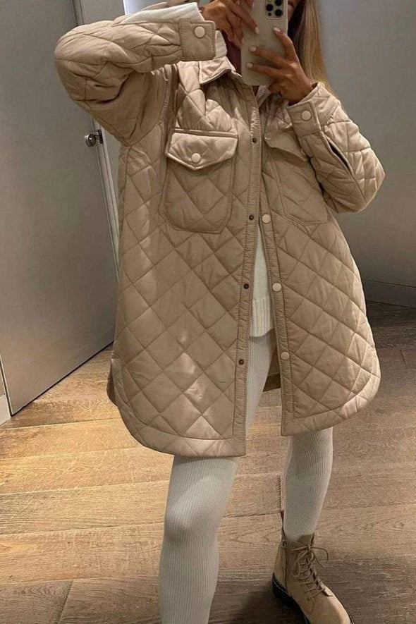 Women's Casual Lapel Single-breasted Jacket