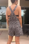 Leopard print jumpsuit