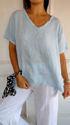 Women's V-neck Short Casual Top