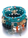 Women's Colorful Bohemian Multi-layer Stretch Bracelet