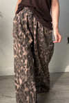 Leopard print pants