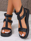 Casual Roman style buckle strap wrap women's sandals