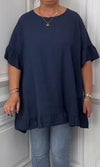 Casual And Comfortable Linen Top